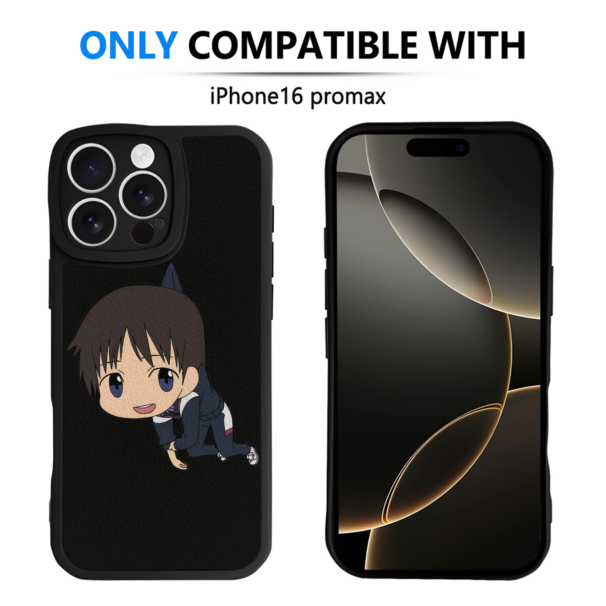 （画像用） EVA 新世紀エヴァンゲリオン 【iPhone 16シリーズ対応】シリコンスマホケース（レザー調） 材質：シリコン